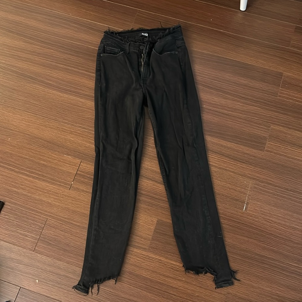 Paige black denim